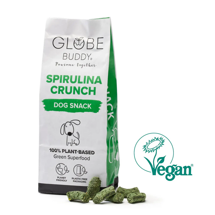 Globe Buddy - SPIRULINA CRUNCH Vegan Dog Snack