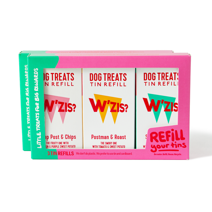 W'ZIS - Triple Refill Vegan Treats Boxes: Mixed Flavours