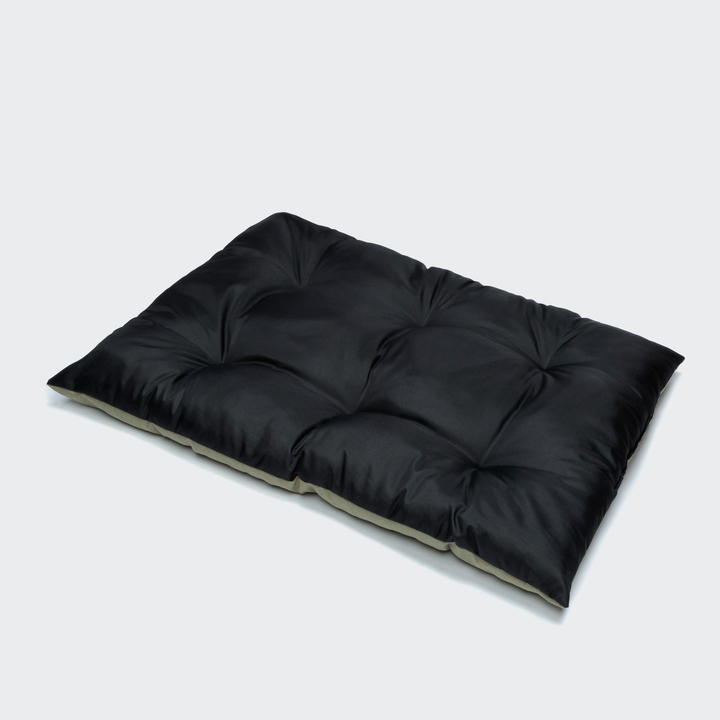 Cloud7 - RESC7UE Dog Pillow black cushioned bed with waterproof bottom for indoor and outdoor use