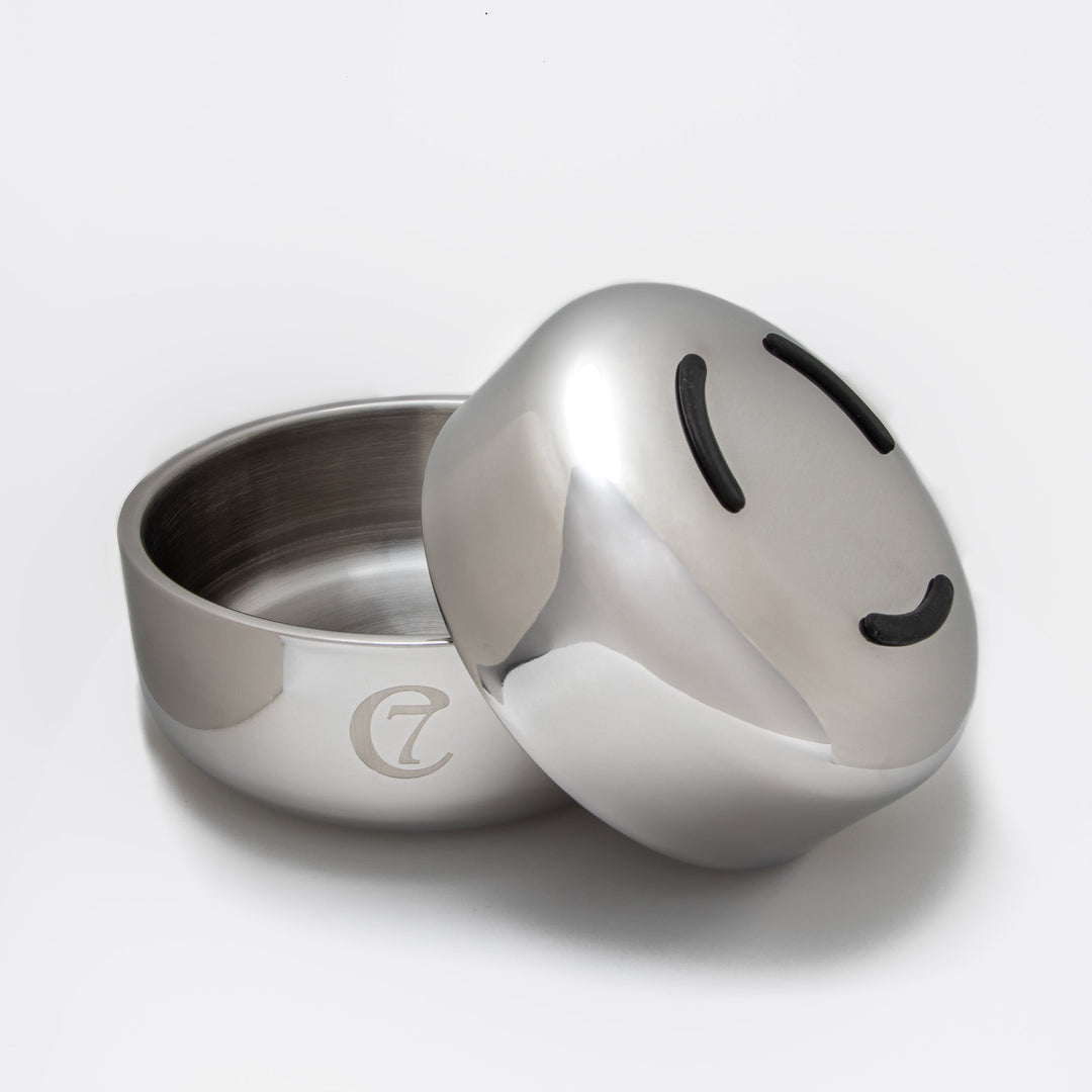 Cloud7 - DYLAN Stainless Steel Dog Bowl with anti-slip base and engraved logo, durable and dishwasher safe.
