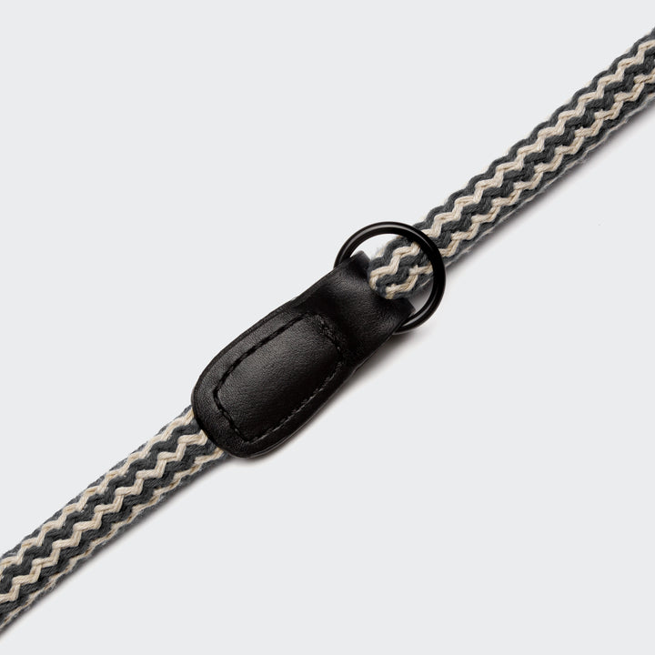 Cloud7 - MAUERPARK Vegan Leash featuring adjustable, washable, and stylish rope design with black leather detail and metal ring.