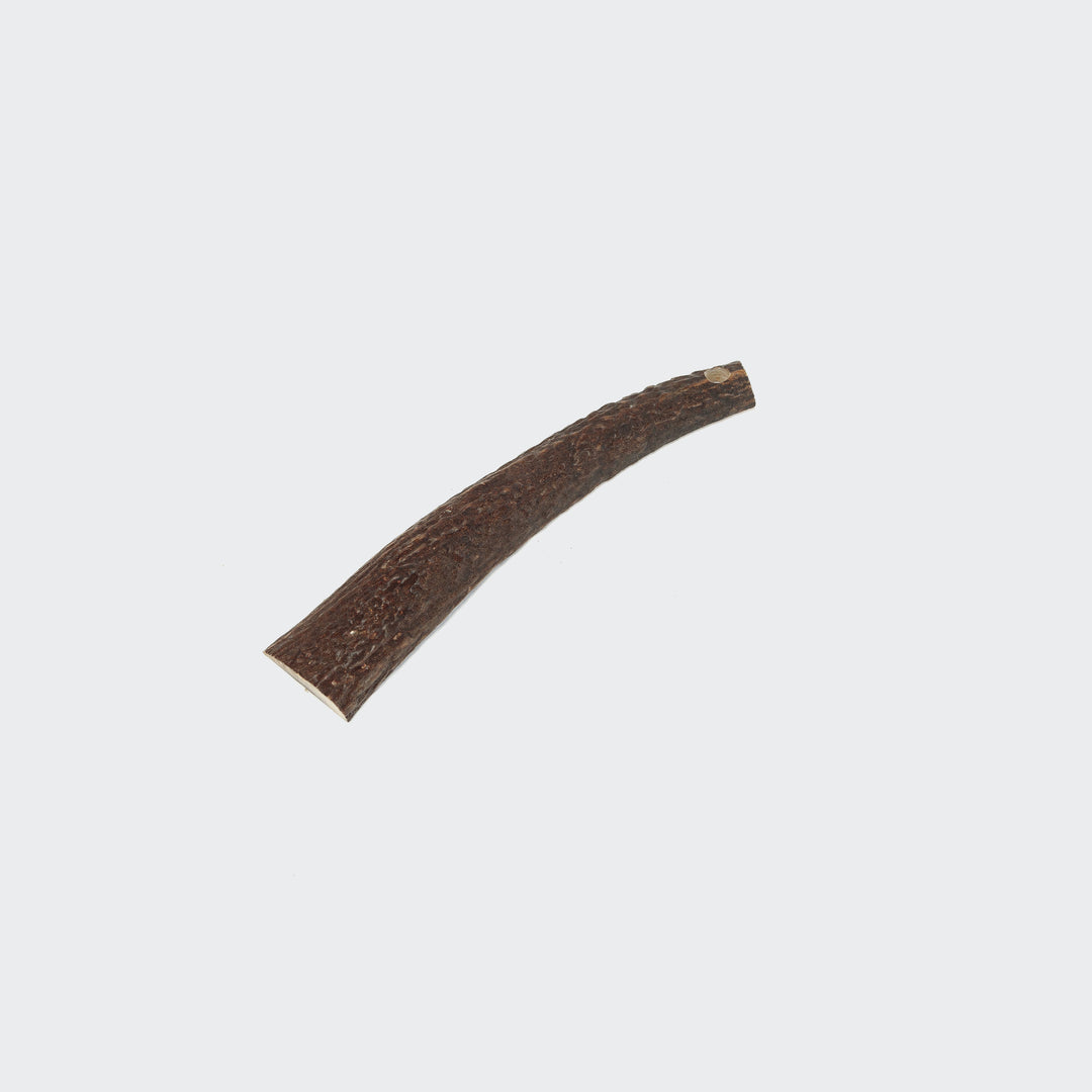 Cloud7 - NATURAL HORN Chew Toy halved deer antler chew for dogs promoting dental health and natural stimulation.