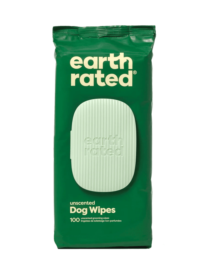 Earth Rated - Unscented Dog Wipes 100 - OhMyDog&Co