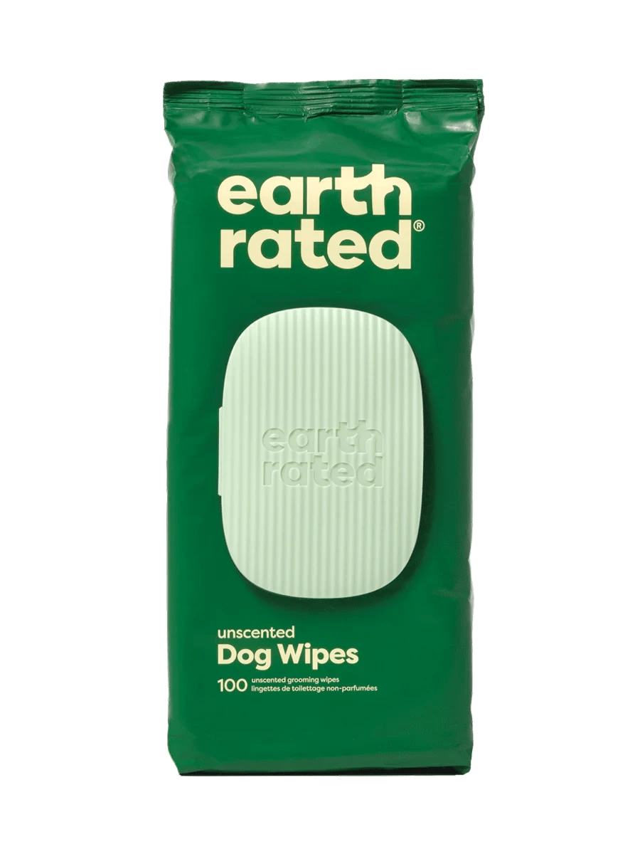 Earth Rated - Unscented Dog Wipes 100 - OhMyDog&Co