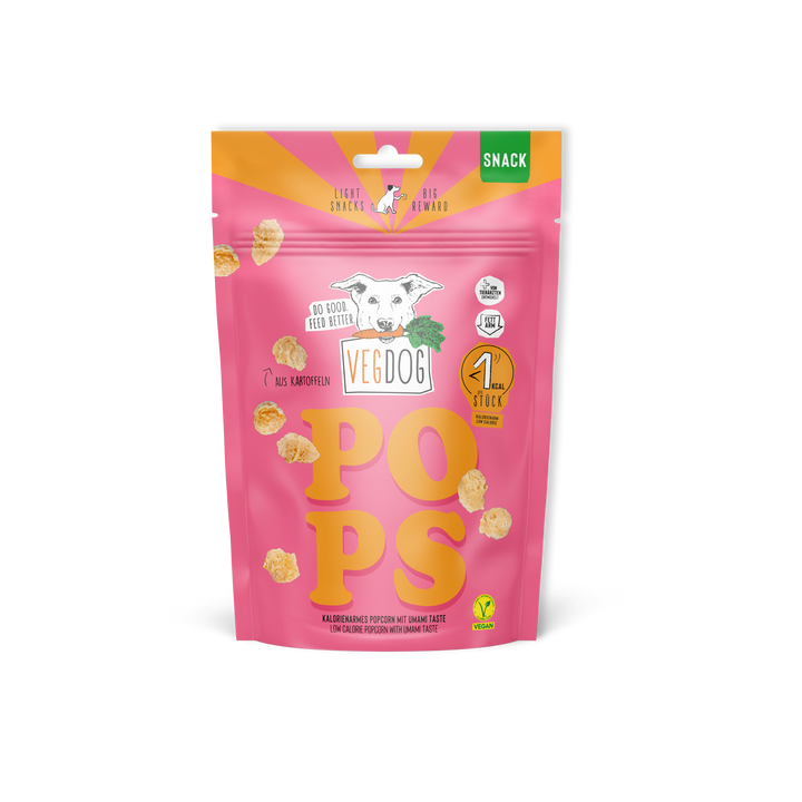 VEGDOG - POPS - Snack Vegan para Cães