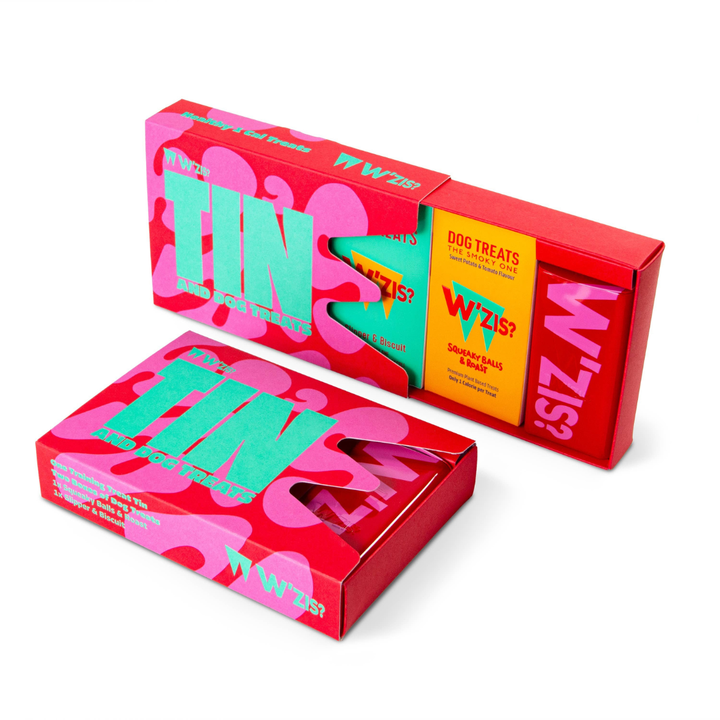W'ZIS - Lata de treino para snacks vegan Big Red
