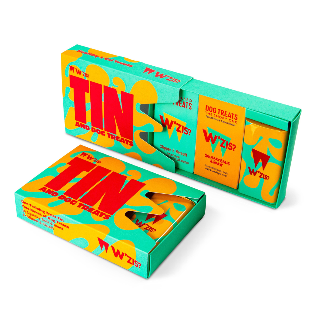 W'ZIS - Vegan Treats Training Tin Green