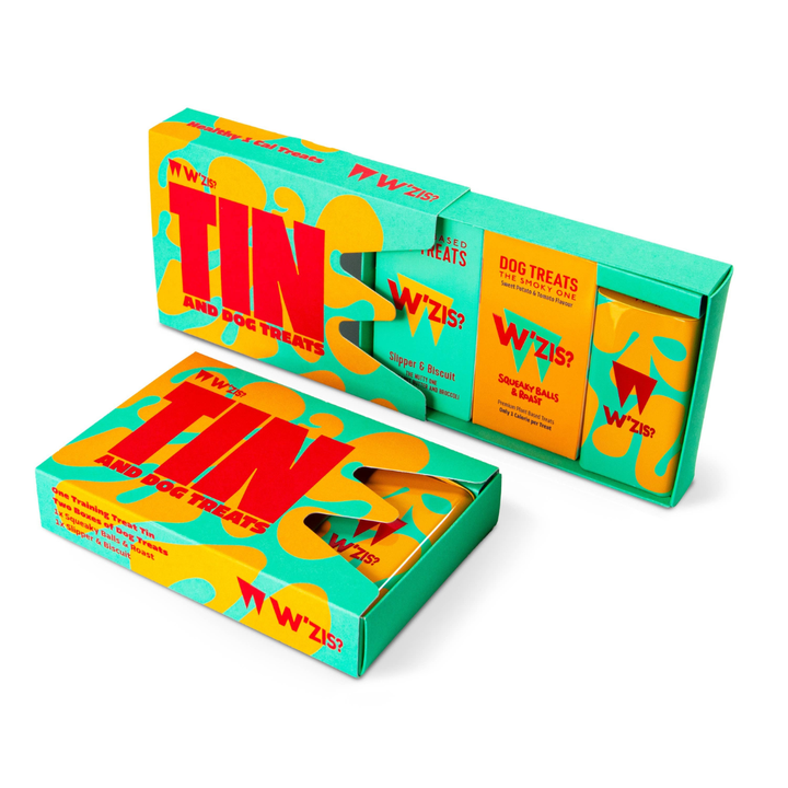 W'ZIS - Vegan Treats Training Tin Green